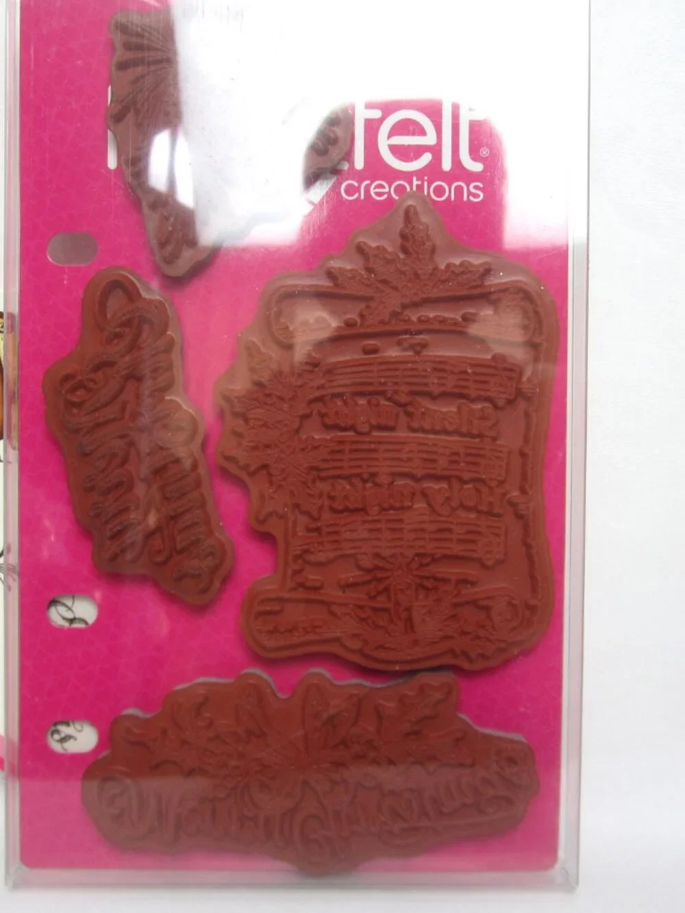 Heartfelt Creations Silent Night Scroll Craft Dies & Cling Stamps Christmas